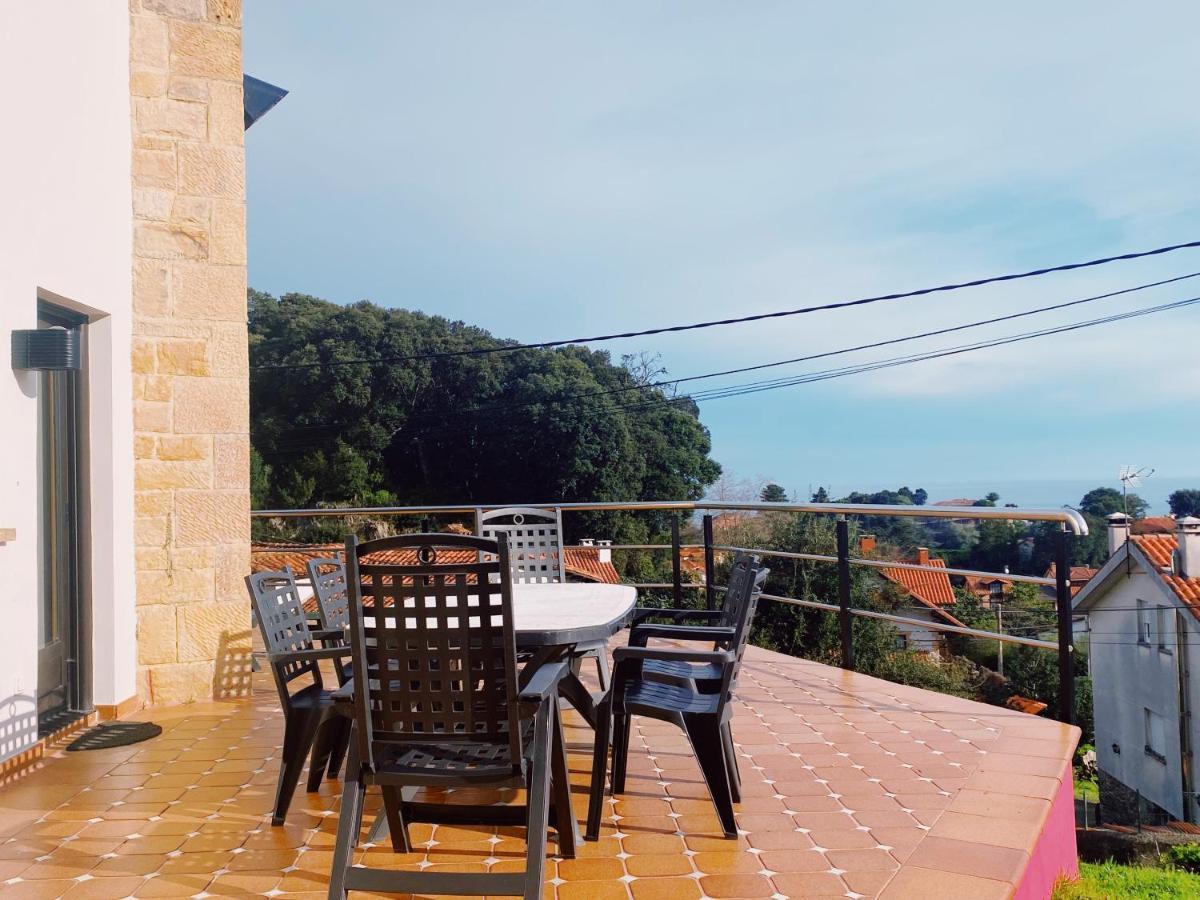 La Jarocha, Casa Con Vistas Al Mar En Pechon Villa Kültér fotó